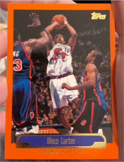 1999-00 Topps #98 Vince Carter — front