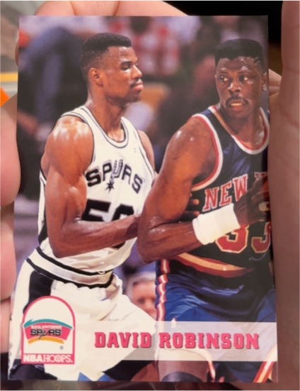 1993-94 Hoops #203 David Robinson — front