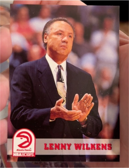 1993-94 Hoops #230 Lenny Wilkens — front