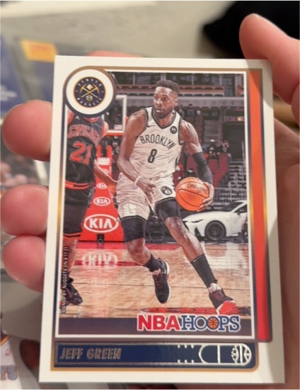2021-22 Panini NBA Hoops #117 Jeff Green — front