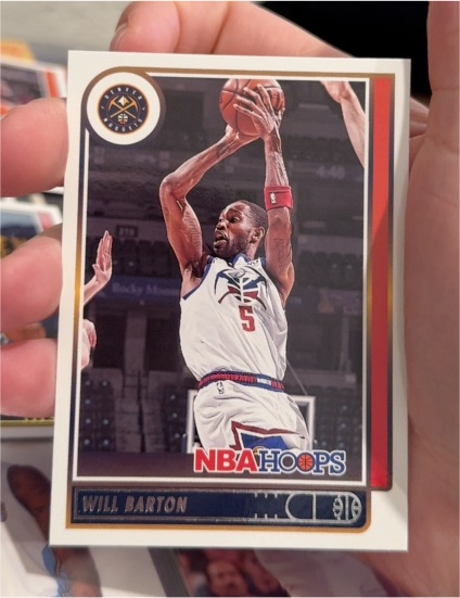 2021-22 Panini NBA Hoops #31 Will Barton — front