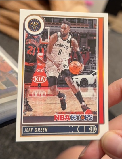 2021-22 Panini NBA Hoops #117 Jeff Green — front