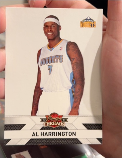 2010-11 Panini Threads #111 Al Harrington — front