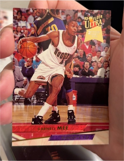 1993-94 Fleer Ultra #237 Darnell Mee — front