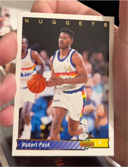 1992-93 Upper Deck #324 Robert Pack — front