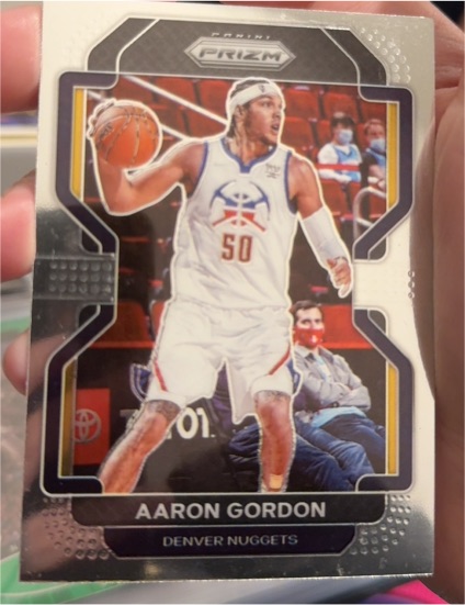 2021-22 Panini Prizm #217 Aaron Gordon — front