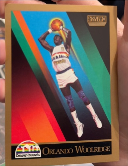 1990-91 SkyBox #382 Orlando Woolridge — front
