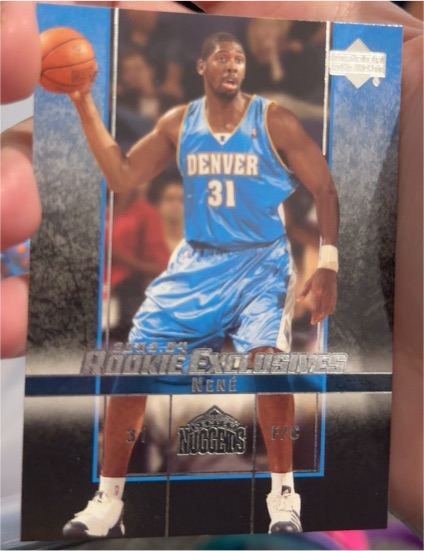 2003-04 Upper Deck Rookie Exclusives #56 Nene — front