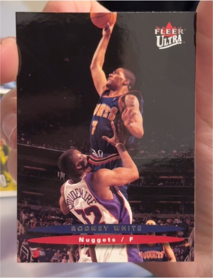 1996 Fleer Ultra #7 Rodney White — front