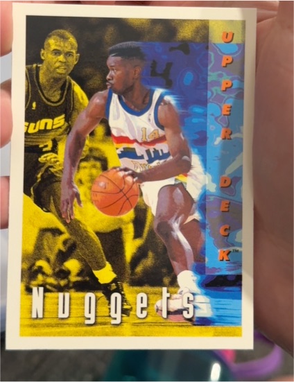 1992-93 Upper Deck #356 Denver Nuggets — front