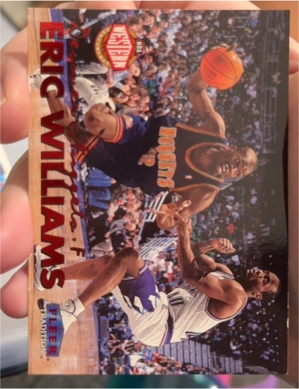 1999-00 Fleer Tradition #59 Eric Williams — front