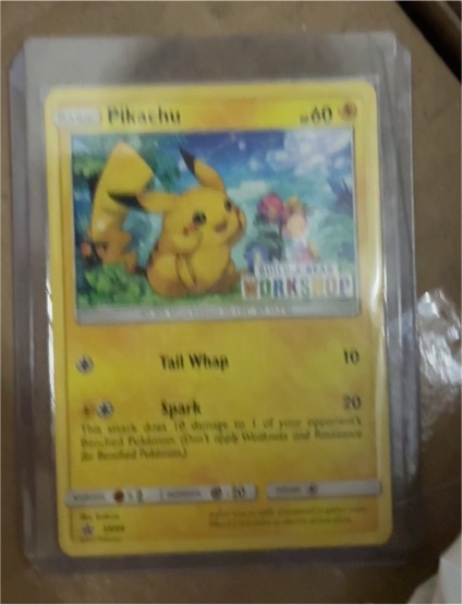 2017 Pokémon SM86 Pikachu Build-A-Bear Workshop Promo — front