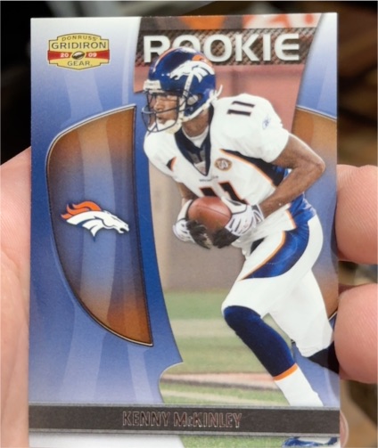 2009 Donruss Gridiron Gear #165 Kenny McKinley — front
