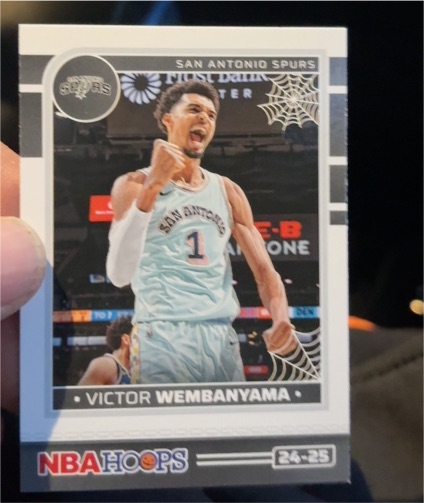 2024-25 Panini Haunted Hoops #70 Victor Wembanyama — front