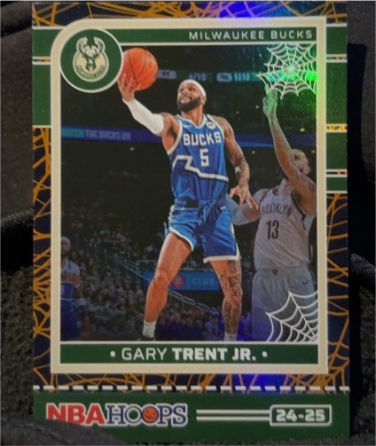 2024-25 Panini NBA Hoops Haunted Hoops #27 Gary Trent Jr. — front