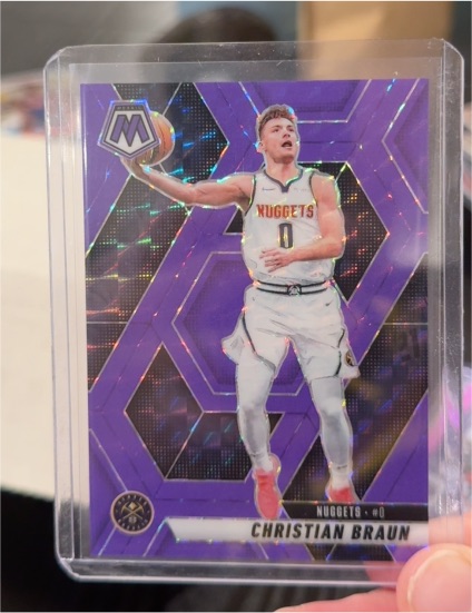 2024-25 Panini Mosaic #141 Christian Braun — front