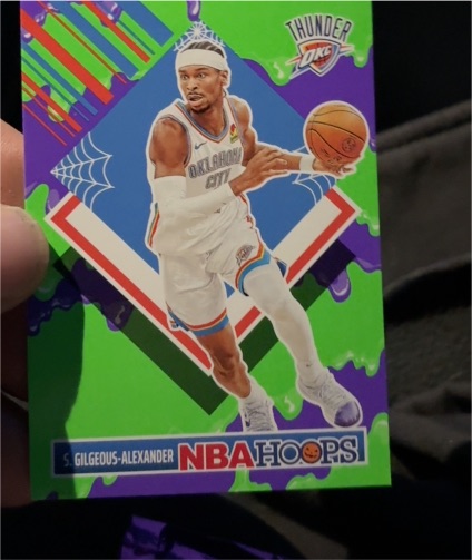 2024-25 Panini Haunted Hoops #287 Shai Gilgeous-Alexander — front