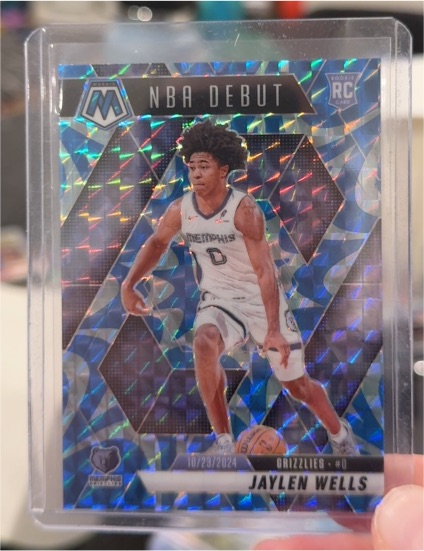 2024-25 Panini Mosaic NBA Debut #260 Jaylen Wells — front