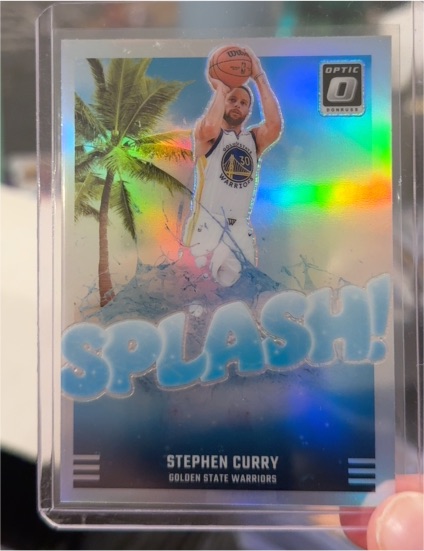 2024-25 Panini Donruss Optic #2 Stephen Curry Splash! — front