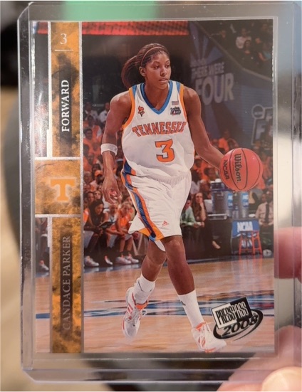 2008 Press Pass #3 Candace Parker — front