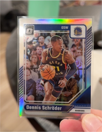 2024-25 Panini Donruss Optic #84 Dennis Schröder — front