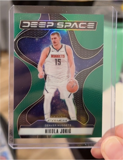 2024-25 Panini Prizm Deep Space #1 Nikola Jokic — front