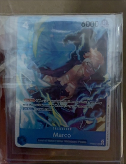 One Piece Card Game The Best Vol. 2 PRB02-008 Marco — front
