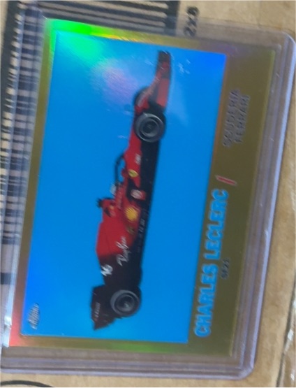 2021 Topps Chrome Formula 1 '61 Topps Sports Cars #T61CL Charles Leclerc — front