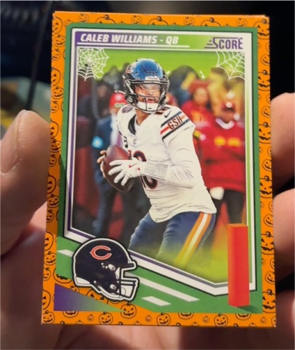 2025 Panini Score A Treat #107 Caleb Williams — front