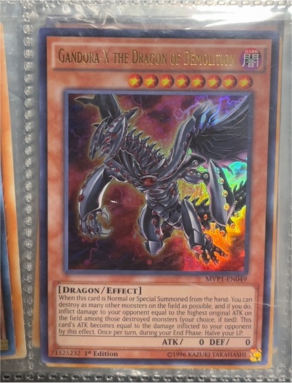 Yu-Gi-Oh! MVP1-EN049 Gandora-X the Dragon of Demolition — front