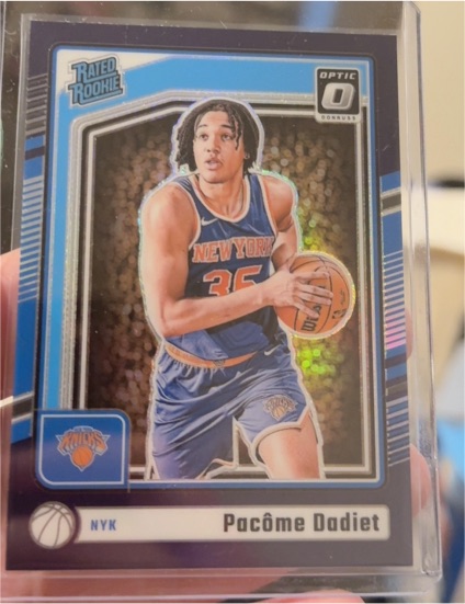 2024-25 Donruss Optic #264 Pacôme Dadiet — front