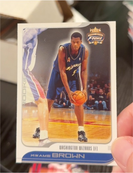 2001-02 Fleer Focus #45 Kwame Brown — front
