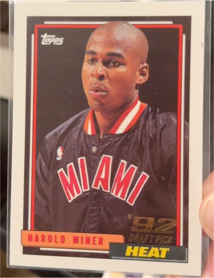 1992-93 Topps #278 Harold Miner — front