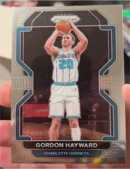 2021-22 Panini Prizm #106 Gordon Hayward — front