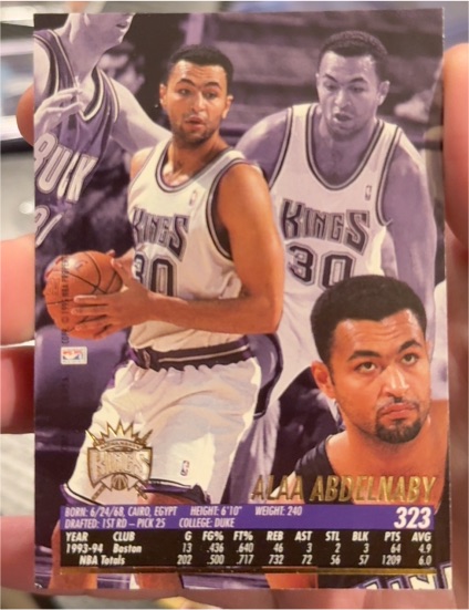 1993-94 Skybox #323 Alaa Abdelnaby — front
