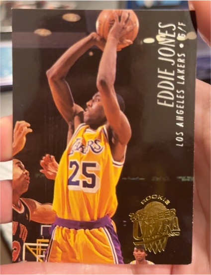 1994-95 Fleer Ultra #273 Eddie Jones — front