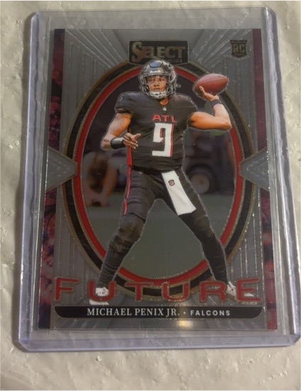 2024 Panini Select #16 Michael Penix Jr. Select Future RC — front