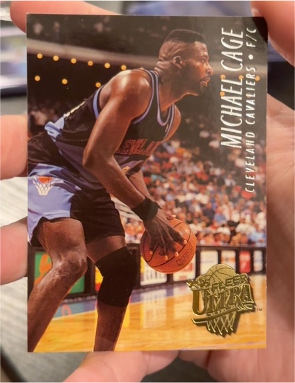 1994-95 Fleer Ultra #222 Michael Cage — front