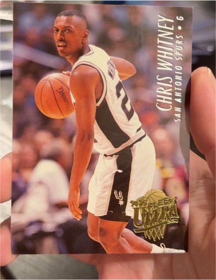 1994-95 Fleer Ultra #251 Chris Whitney — front