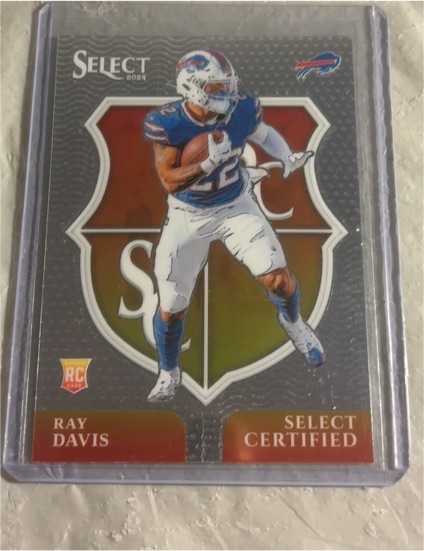 2024 Panini Select #22 Ray Davis Select Certified — front