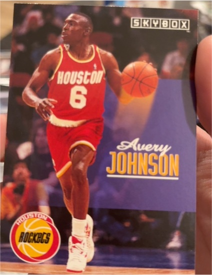 1992-93 Skybox #87 Avery Johnson — front