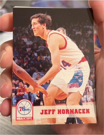 1993-94 Hoops #164 Jeff Hornacek — front