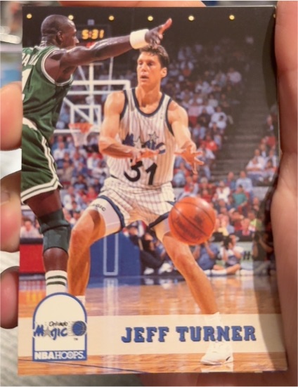 1993-94 Hoops #160 Jeff Turner — front