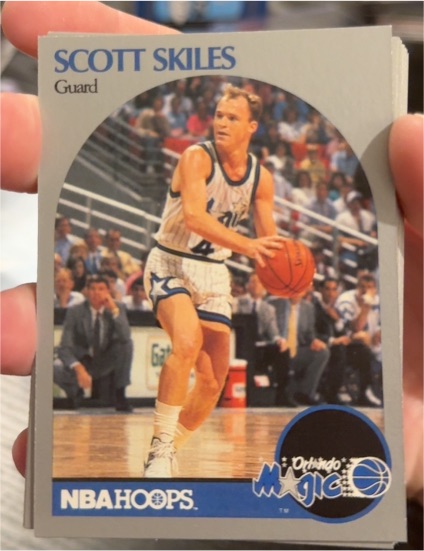 1990-91 Hoops #220 Scott Skiles — front