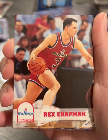 1993-94 Hoops #221 Rex Chapman — front