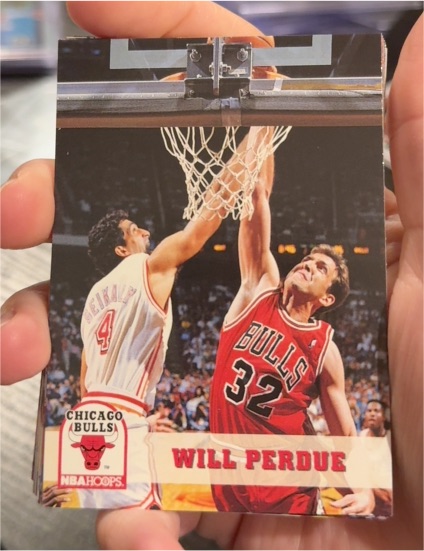 1993-94 NBA Hoops #31 Will Perdue — front
