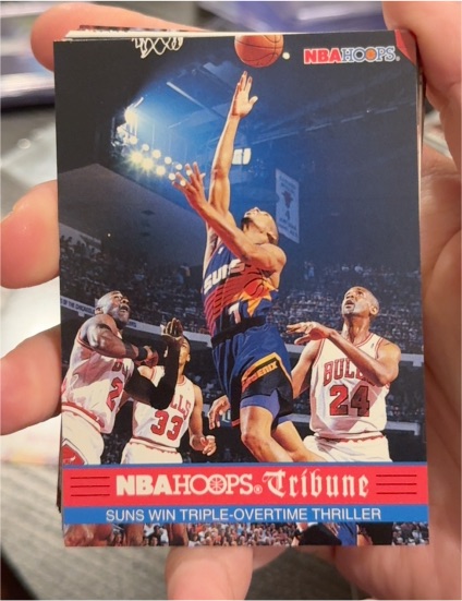 1993-94 NBA Hoops #294 Kevin Johnson — front