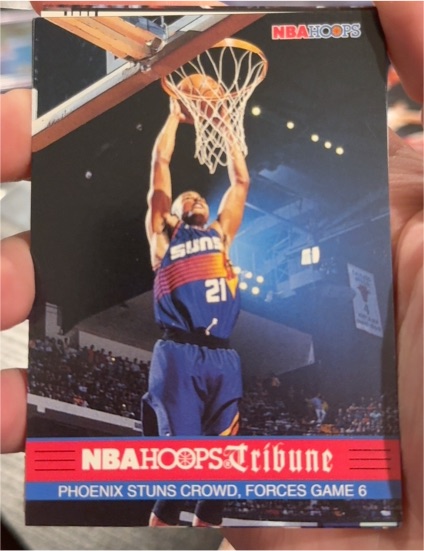 1993-94 NBA Hoops #296 Richard Dumas — front