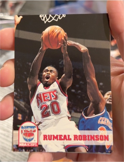 1993-94 NBA Hoops #142 Rumeal Robinson — front