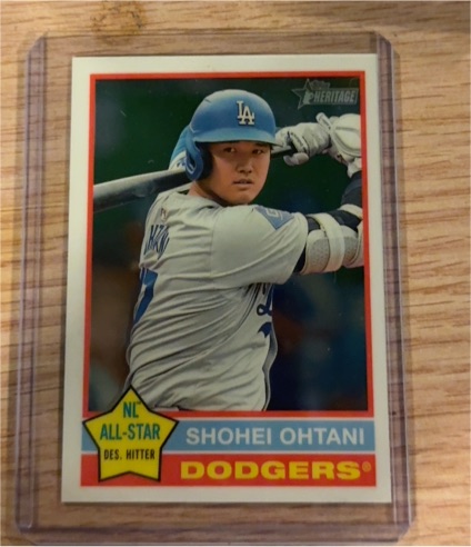 2025 Topps Heritage #148 Shohei Ohtani — front